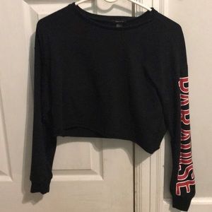 Cropped paradise long sleeve